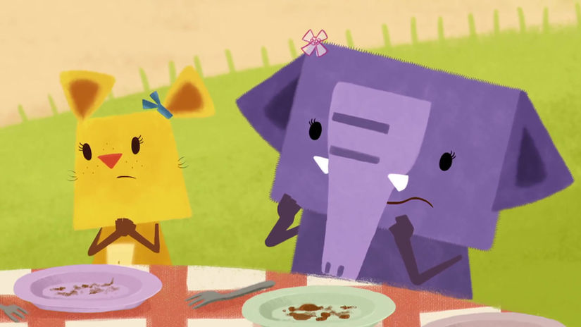 Extrait Iris la souris jaune BIENVENUE A BRIC A BROC - Episode intégral L' amour ça rend maboul